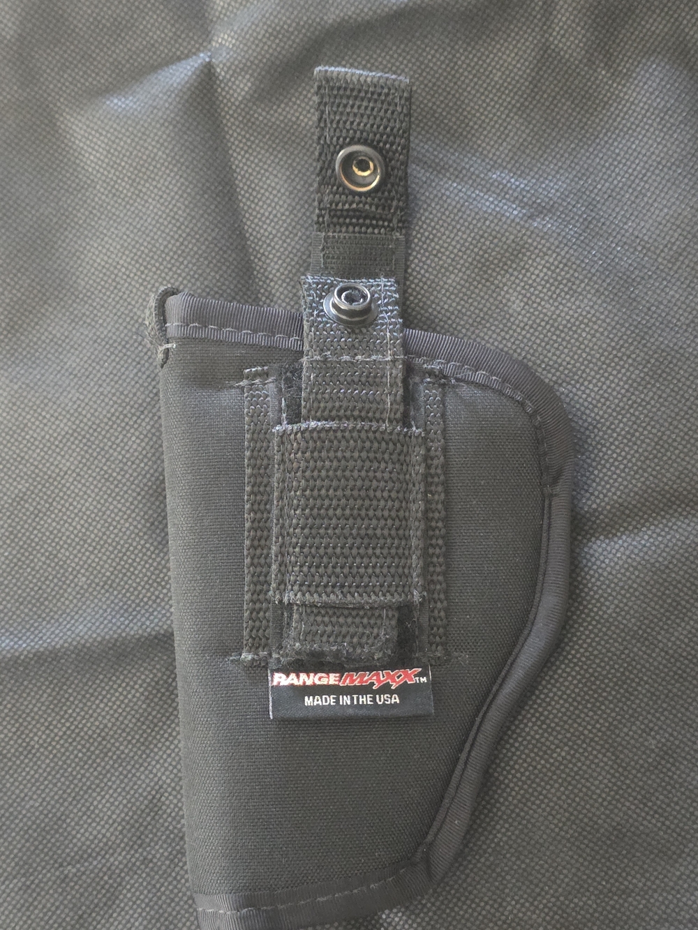 RANGE MAXX Black Nylon Belt Holster - Picture 3 of 5